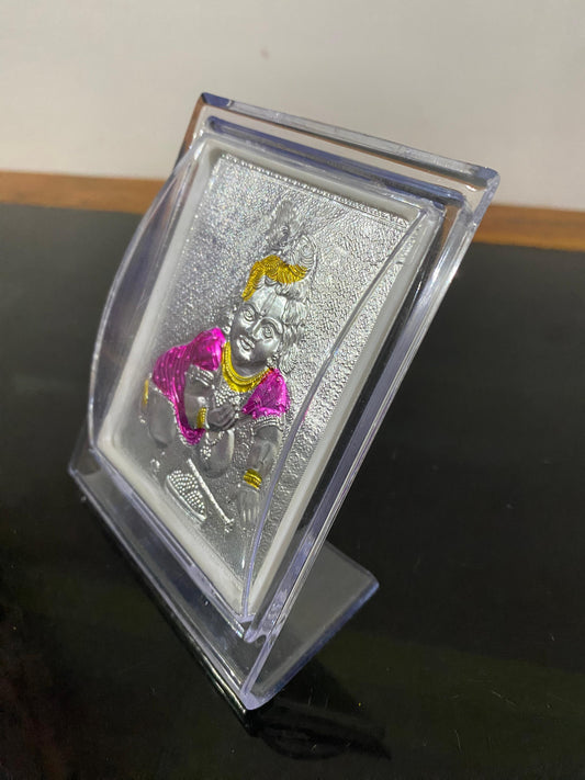 Bal Krishna Silver Frame