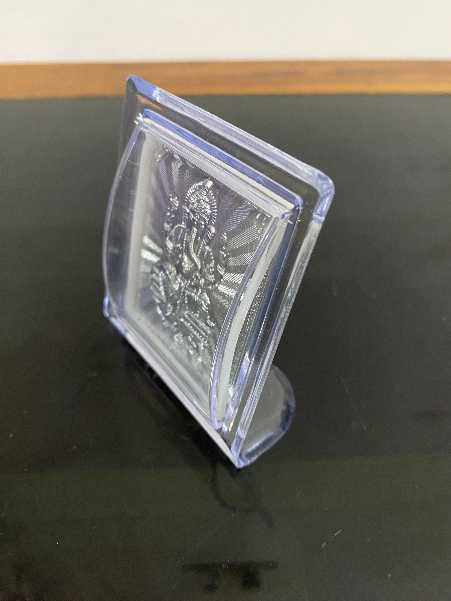 Lord Ganesha Silver Frame small